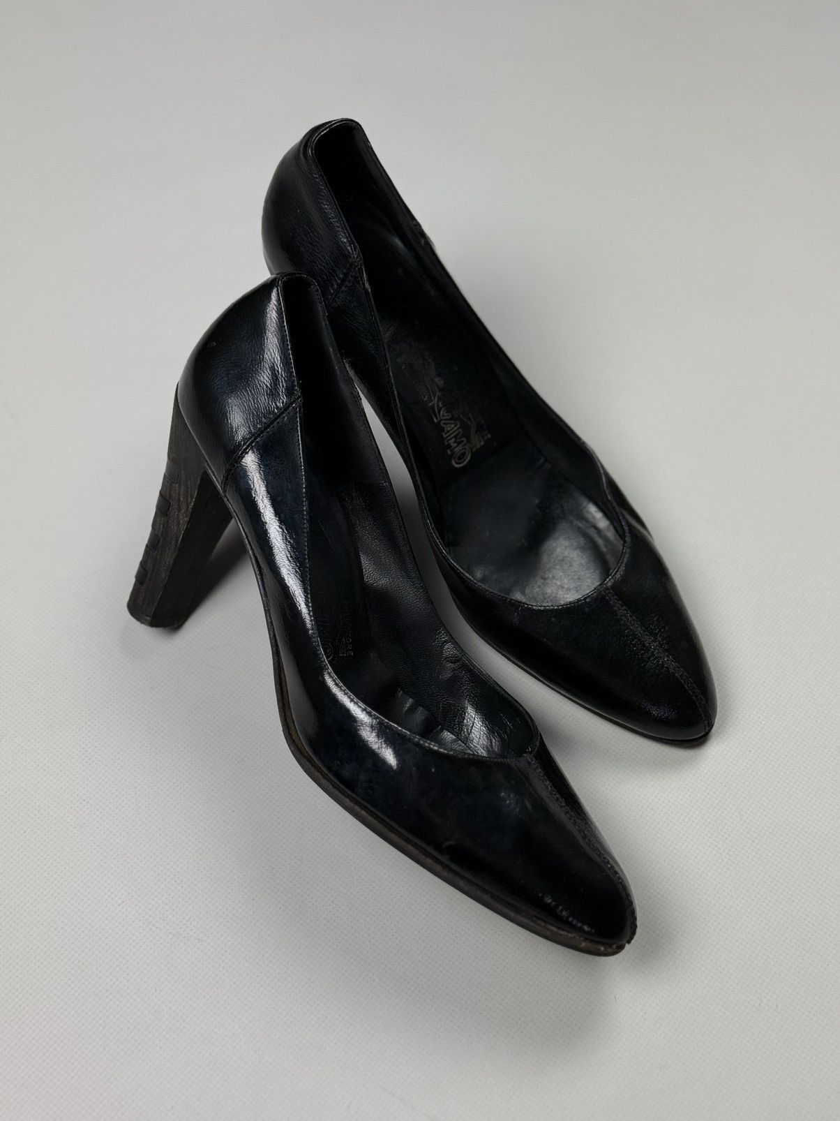 Salvatore Ferragamo Salvatore Ferragamo Ladies Leather Heels Size US 10 / EU 40 Size US 10 / IT 40 - 6 Thumbnail