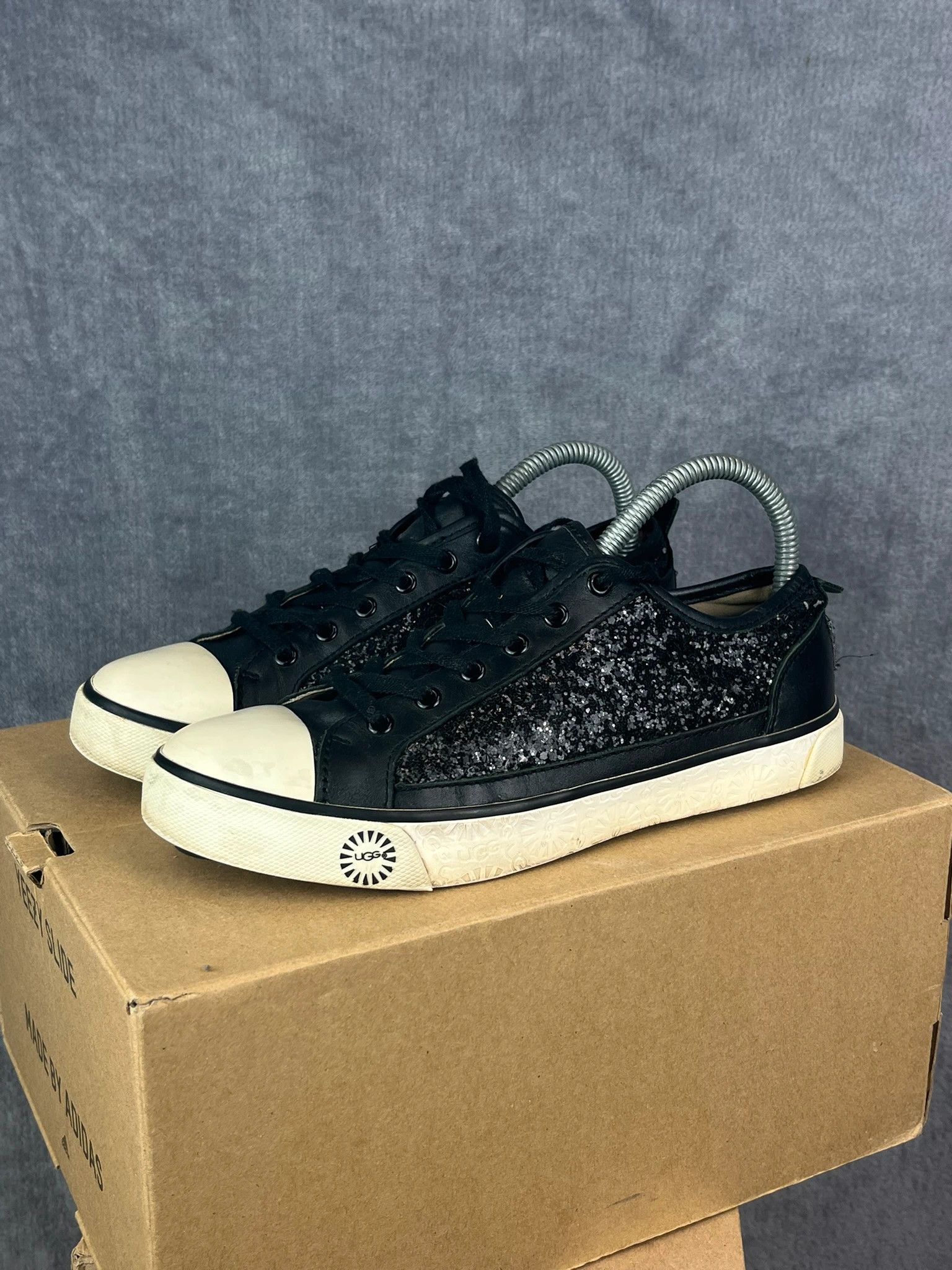 Ugg UGG black sneakers minimalist premium streetwear Size US 8 / IT 38 - 1 Thumbnail
