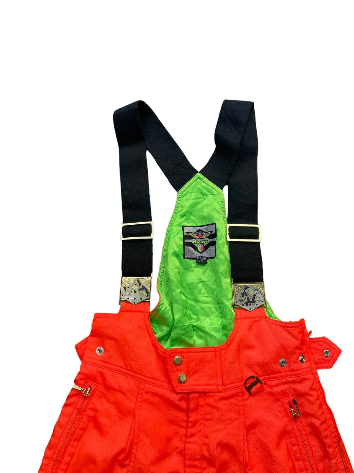 Ellesse × Japanese Brand × Vintage Vintage Ellesse Ski Bibs Size US 30 / EU 46 - 8 Thumbnail