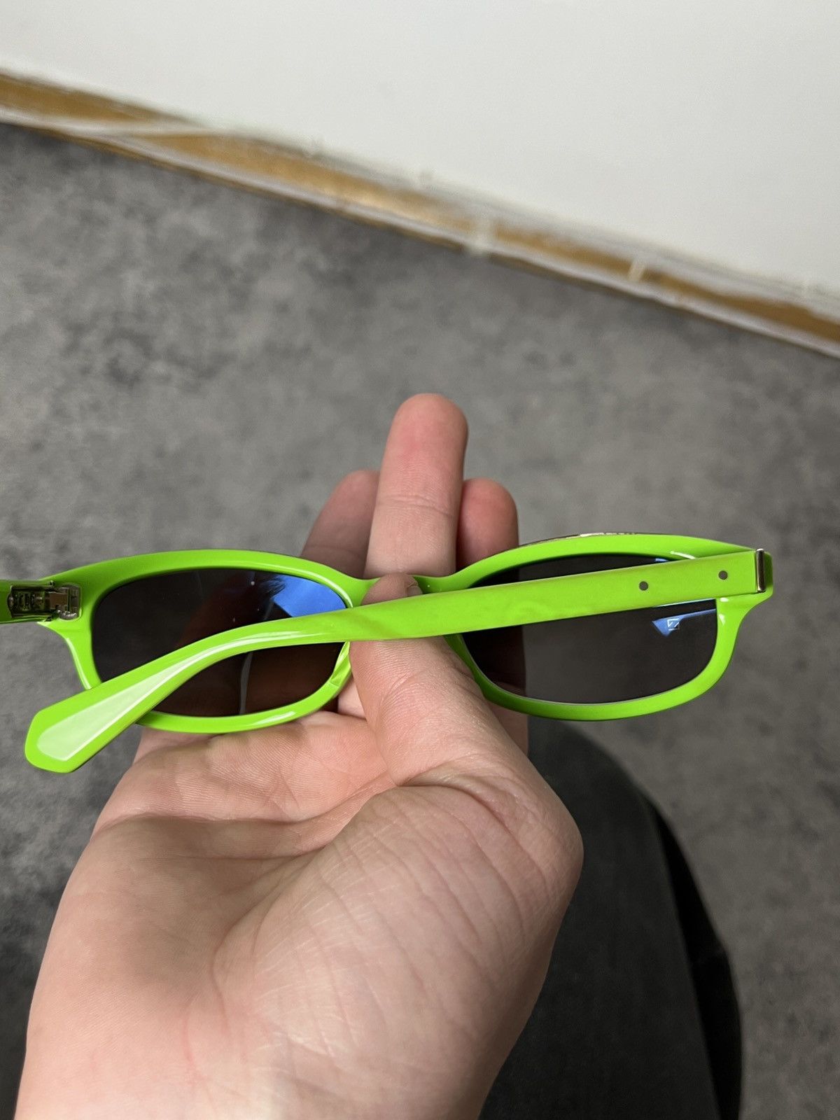 Chrome Hearts 🔥CROME HEARTS LOWRIDER 925 SILVER LIME SUNGLASSES JAPAN Size ONE SIZE - 13 Thumbnail