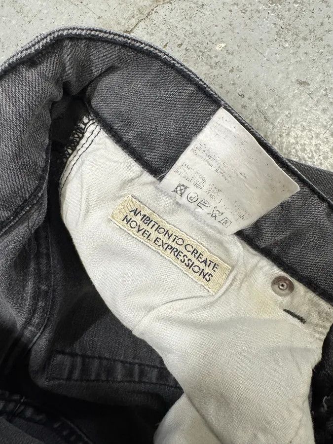 Acne Studios × Designer × Vintage 2000s Acne Studios Slim Grey Faded Denim Jeans Size US 39 - 6 Thumbnail