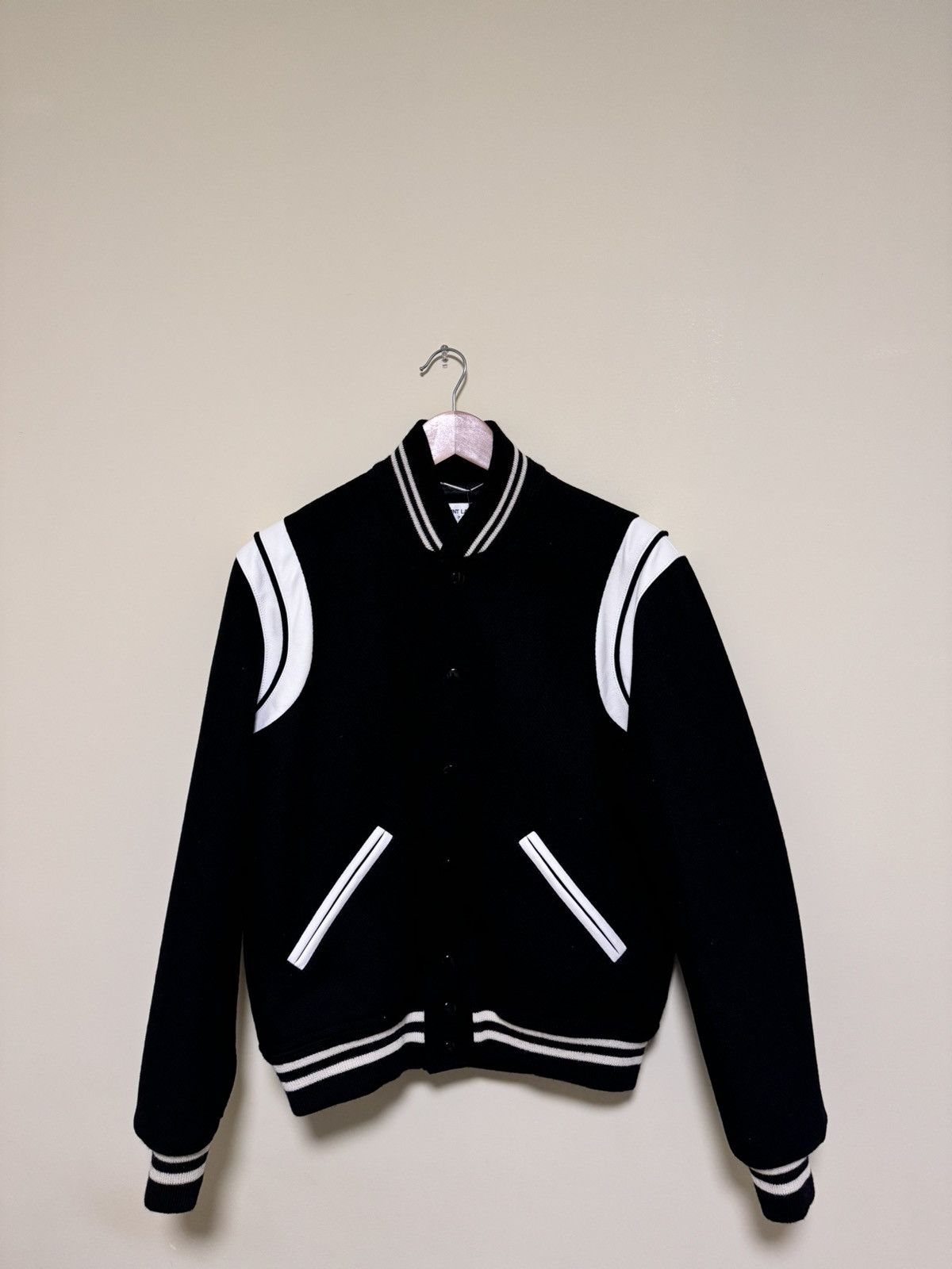 Saint Laurent Paris Saint Laurent Paris Teddy Jacket in Wool Size US M / EU 48-50 / 2 - 3 Thumbnail