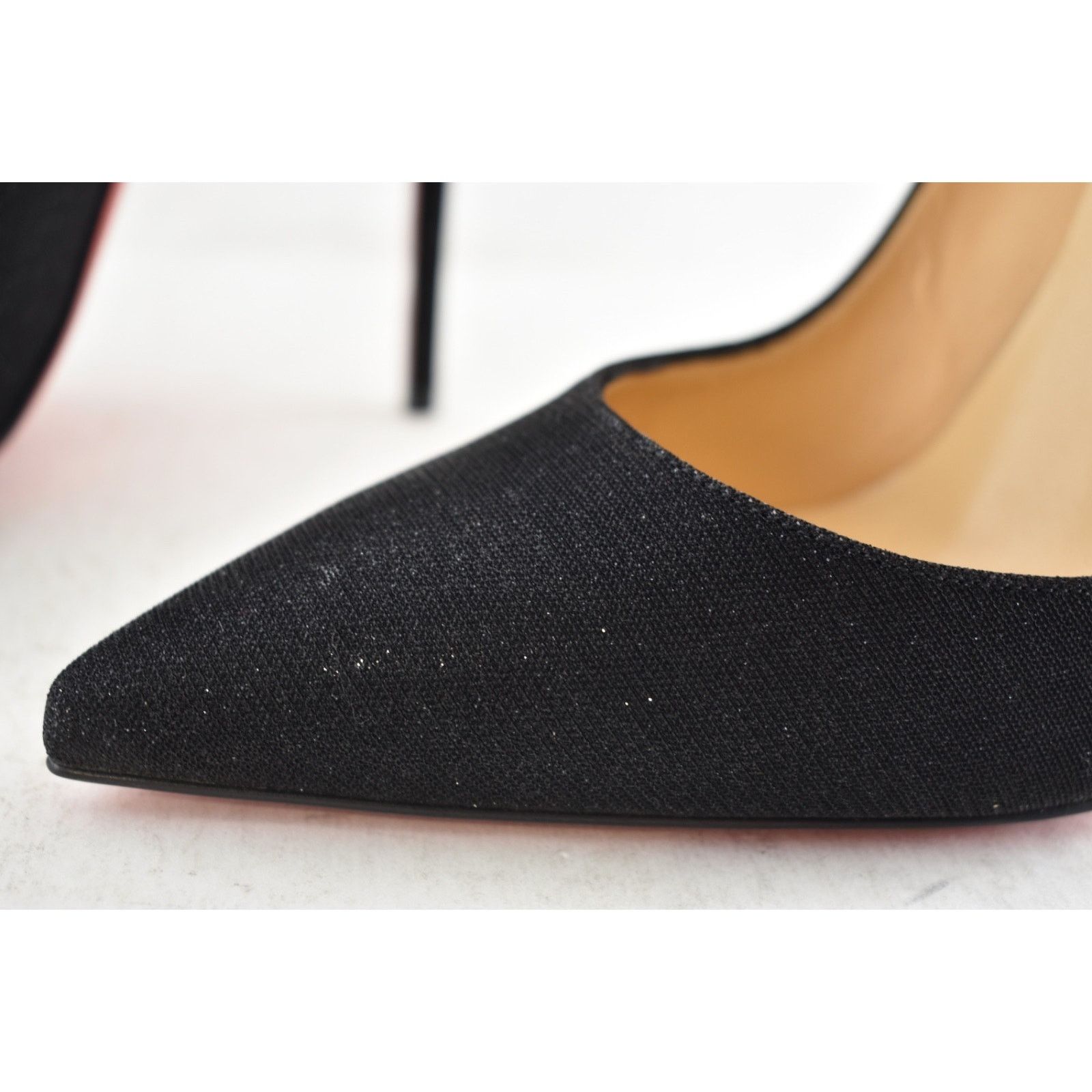 Christian Louboutin Christian Louboutin So Kate 120 Glitter Black Pump 42 Size US 12 / IT 42 - 12 Thumbnail