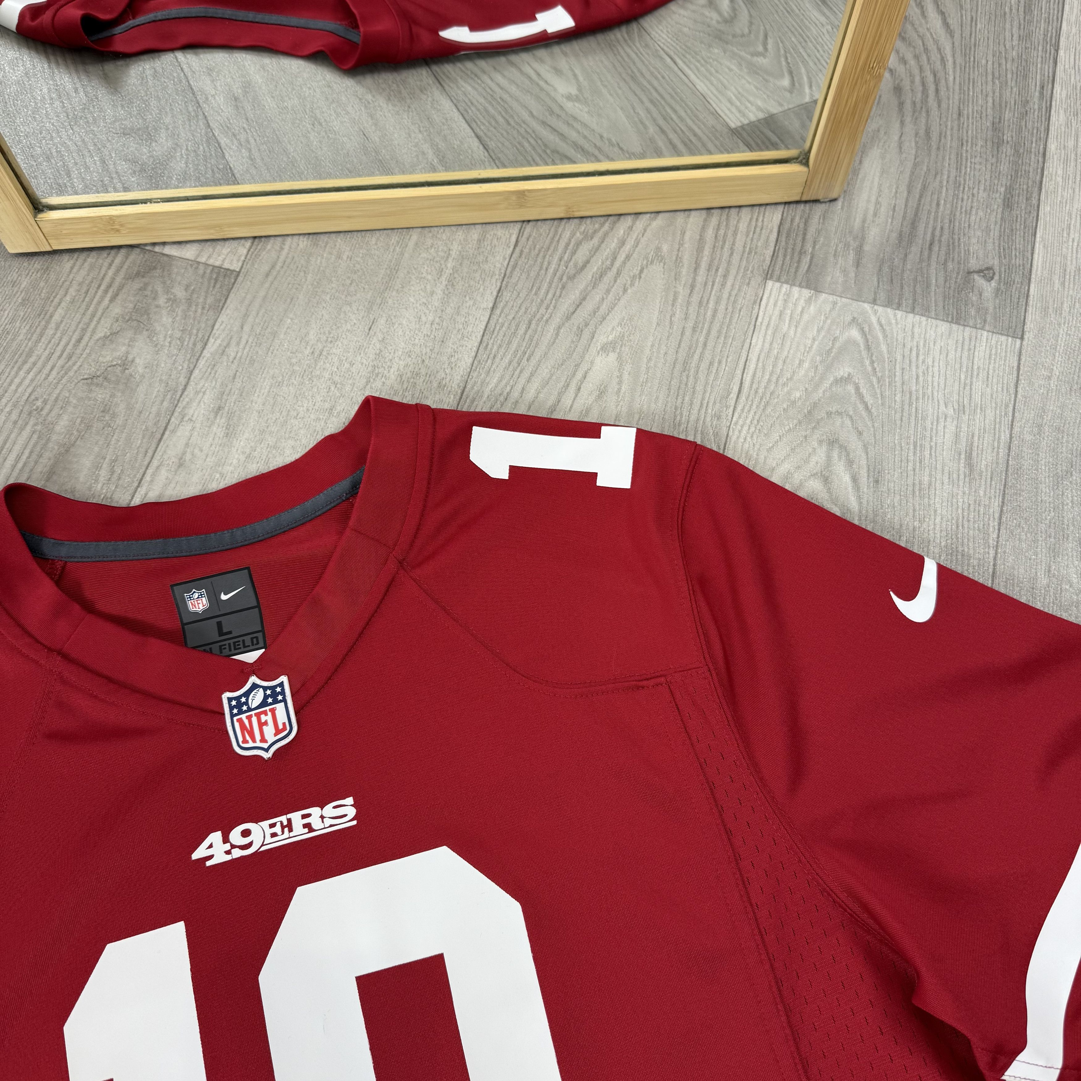 Nike Nike 49ers Garoppolo 10 NFL Red Jersey Shirt L Size US L / EU 52-54 / 3 - 11 Thumbnail