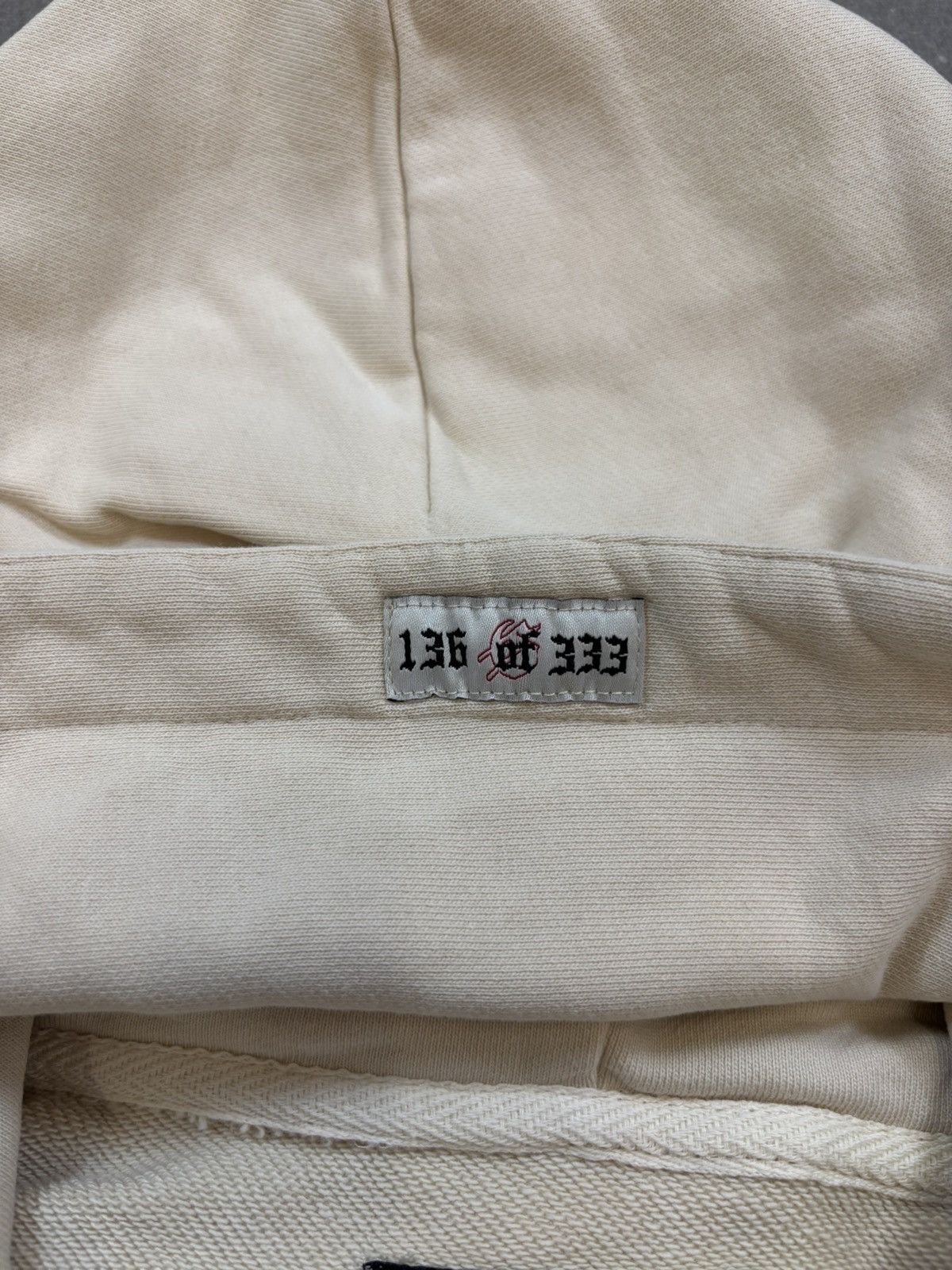Godspeed Godspeed Grand Slam Hoodie, Bone Size US XL / EU 56 / 4 - 9 Thumbnail