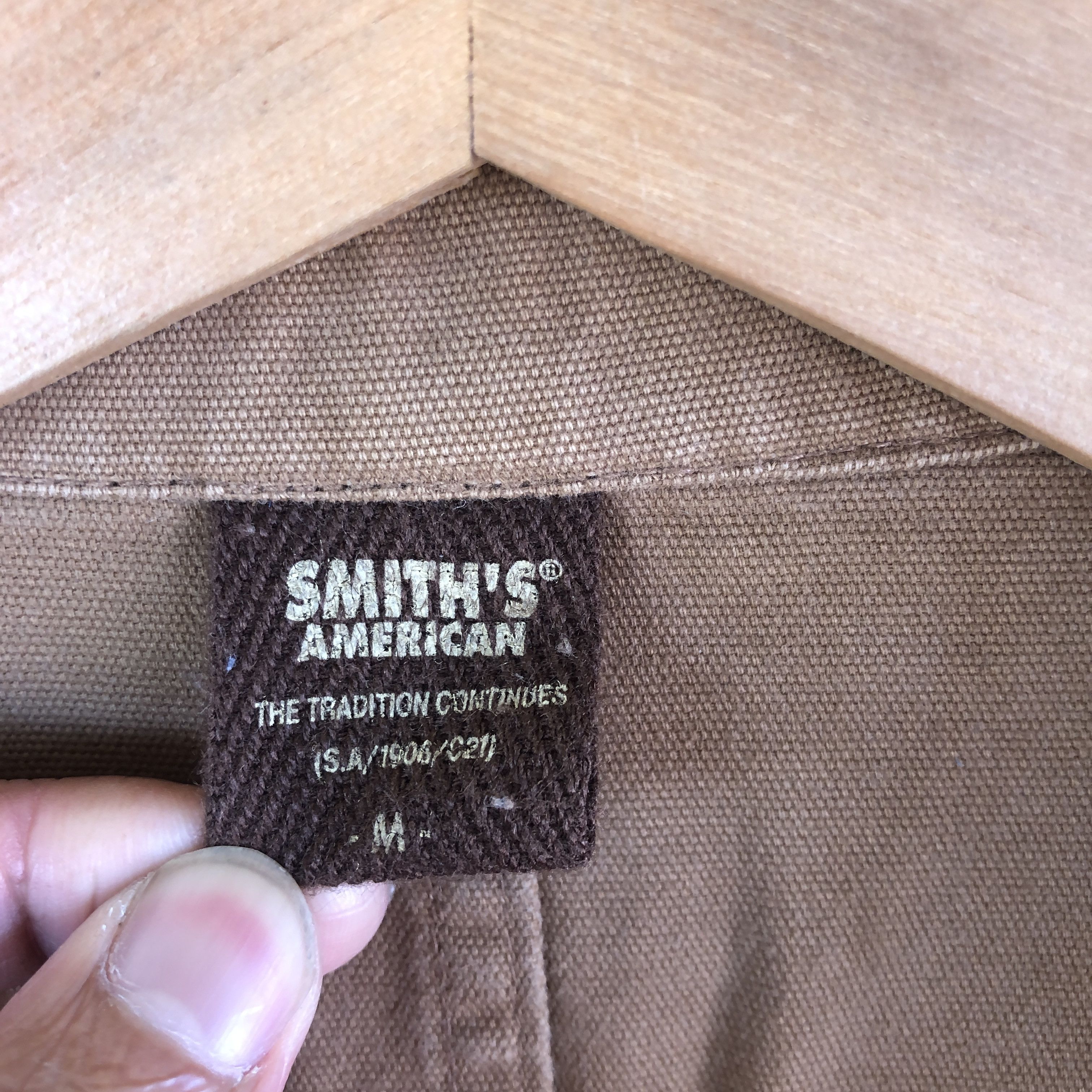 Japanese Brand × Vintage Vintage Smith American Chore Cotton Jacket Size US M / EU 48-50 / 2 - 8 Thumbnail