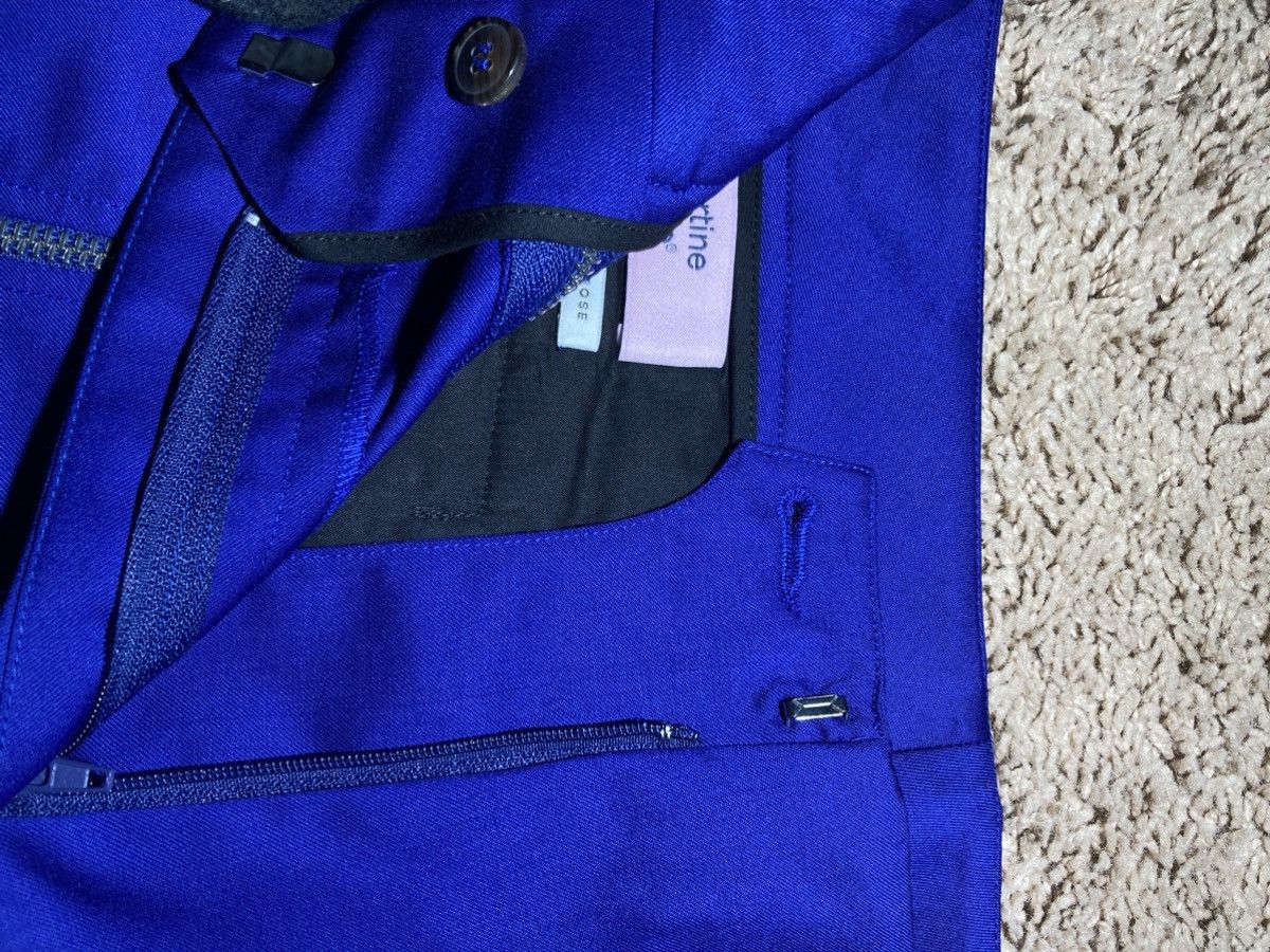 Martine Rose New SS21 Martine Rose Zipper Suit Pants Royal 2021 Size US 30 / EU 46 - 6 Thumbnail