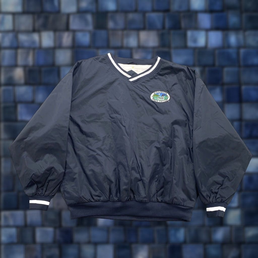 Vintage Minnesota State Lottery Windbreaker V Neck Jacket Men’s XL Size US XL / EU 56 / 4 - 1 Thumbnail