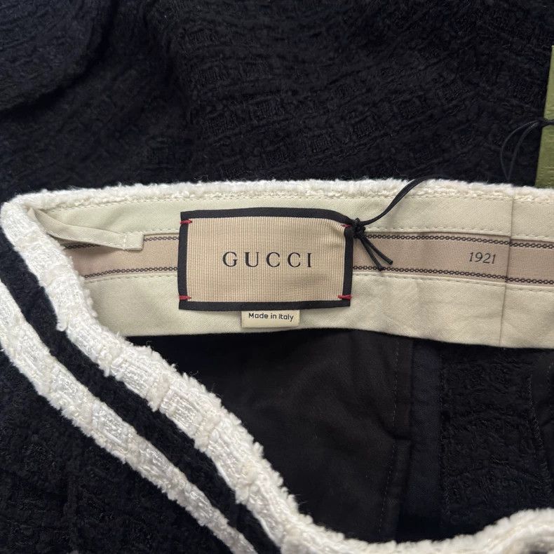 Gucci Gucci Xiaoxiangfeng black braided shorts Size 25" / US 0 / IT 36 - 3 Thumbnail