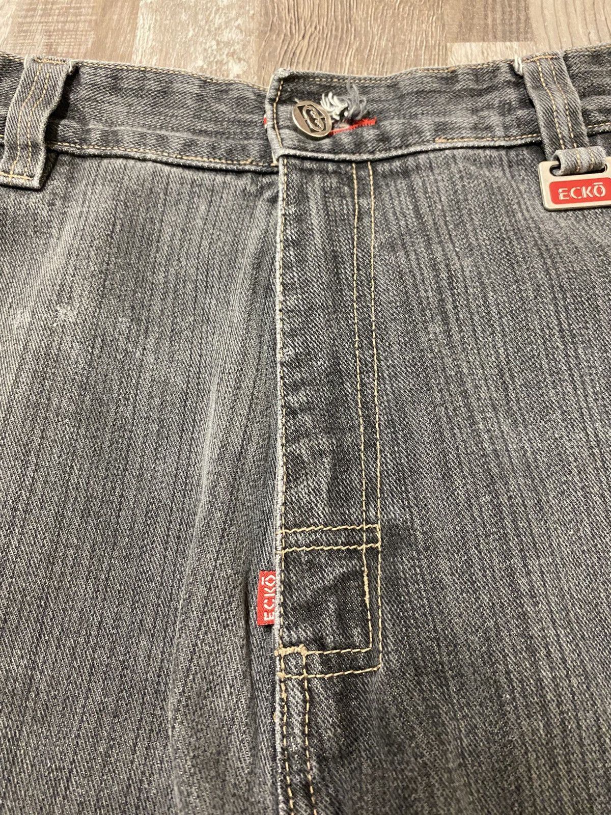 Ecko Unltd. Vintage Ecko Jeans Denim Baggy Pants Y2K Jesse Pinkman Size US 36 / EU 52 - 8 Thumbnail