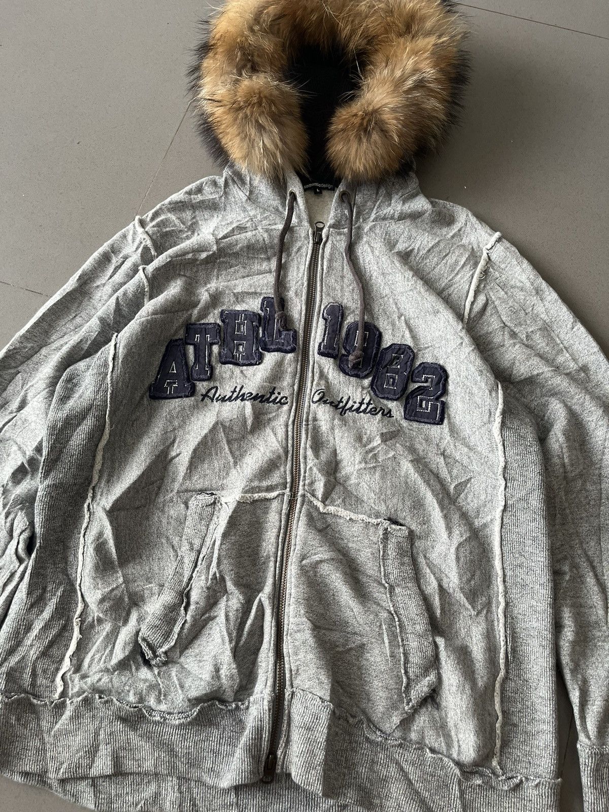 If Six Was Nine Japanese~SemanticDesign Fur ZipHoodie ifsixwasnine Lgb Style Size US L / EU 52-54 / 3 - 9 Thumbnail