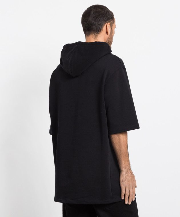 Balmain o1y0426 Logo Hoodie in Black Size US S / EU 44-46 / 1 - 3 Thumbnail