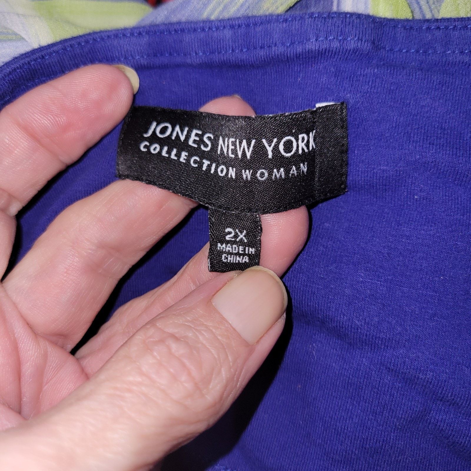 Jones New York JONES NEW YORK SKIRT Silk Maxi Beach Travel Comfort SIZE 2XL Size 38" / US 16 / IT 52 - 7 Thumbnail