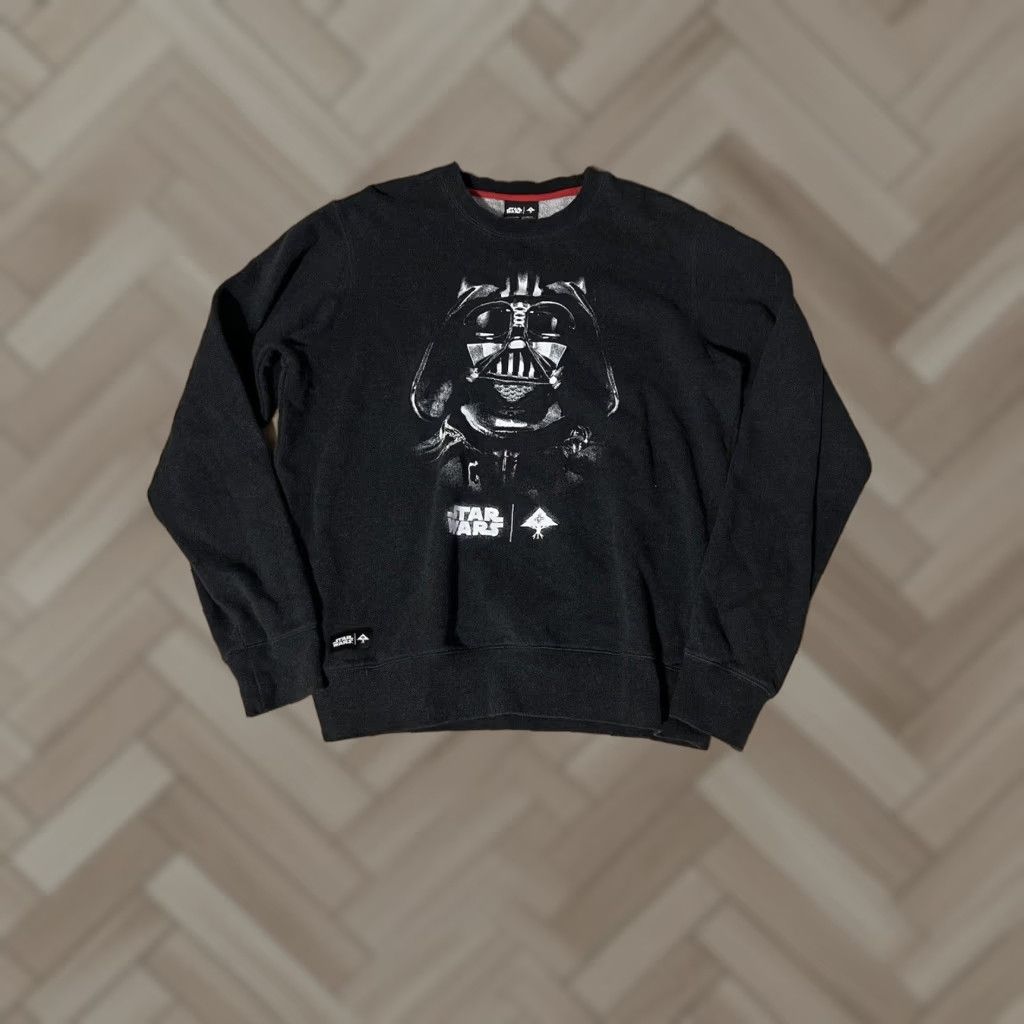 Star Wars VINTAGE Star Wars x LRG Men Darth Vader Gray Pullover Sweater Size L Size US L / EU 52-54 / 3 - 1 Thumbnail