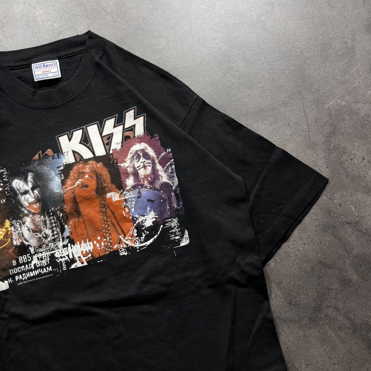 KISS Vintage 00s KISS rock metal tour band tee tshirt Size US L / EU 52-54 / 3 - 3 Thumbnail