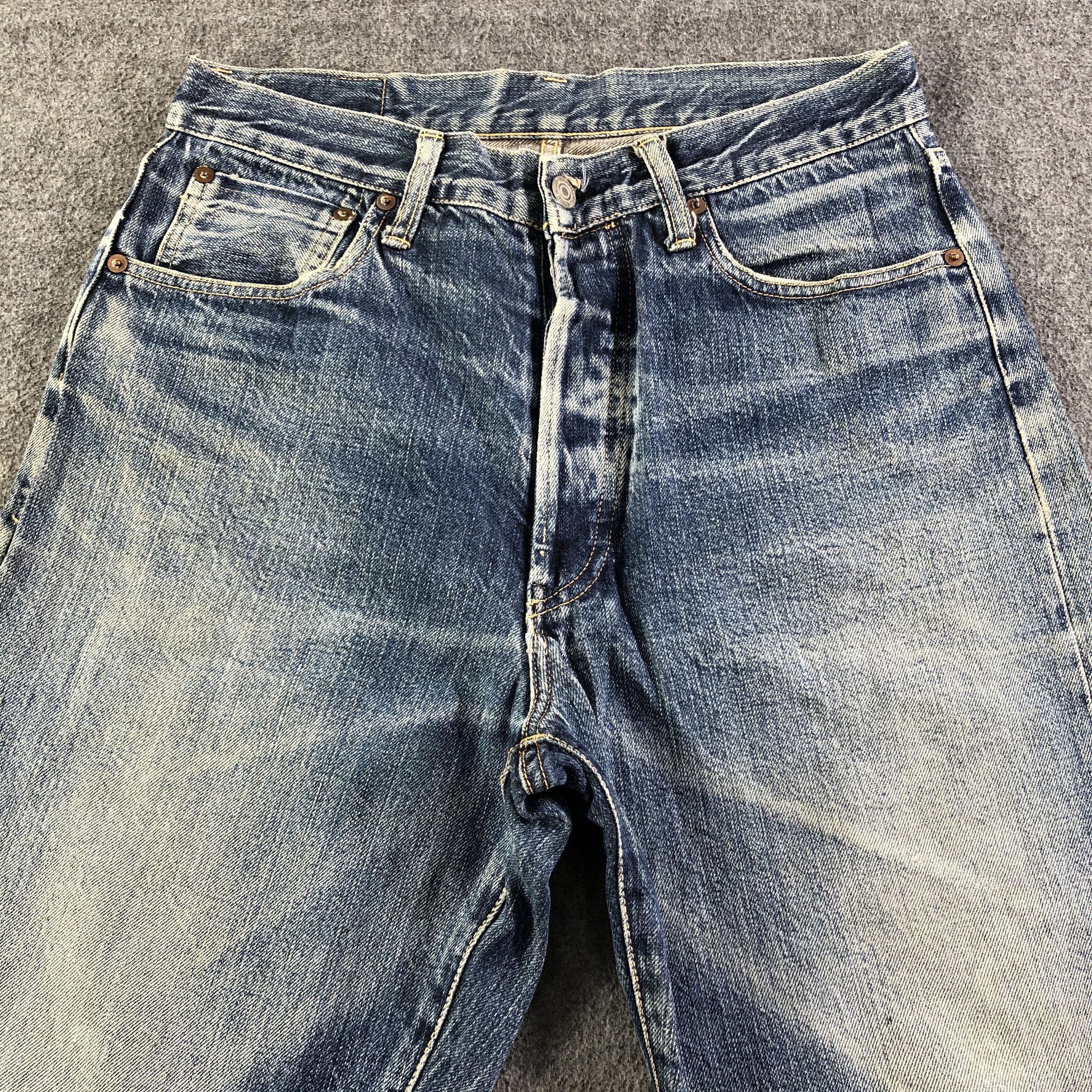 Japanese Brand × Vintage Vintage Bsc Japan Redline Jeans-J2949 Size US 30 / EU 46 - 3 Thumbnail