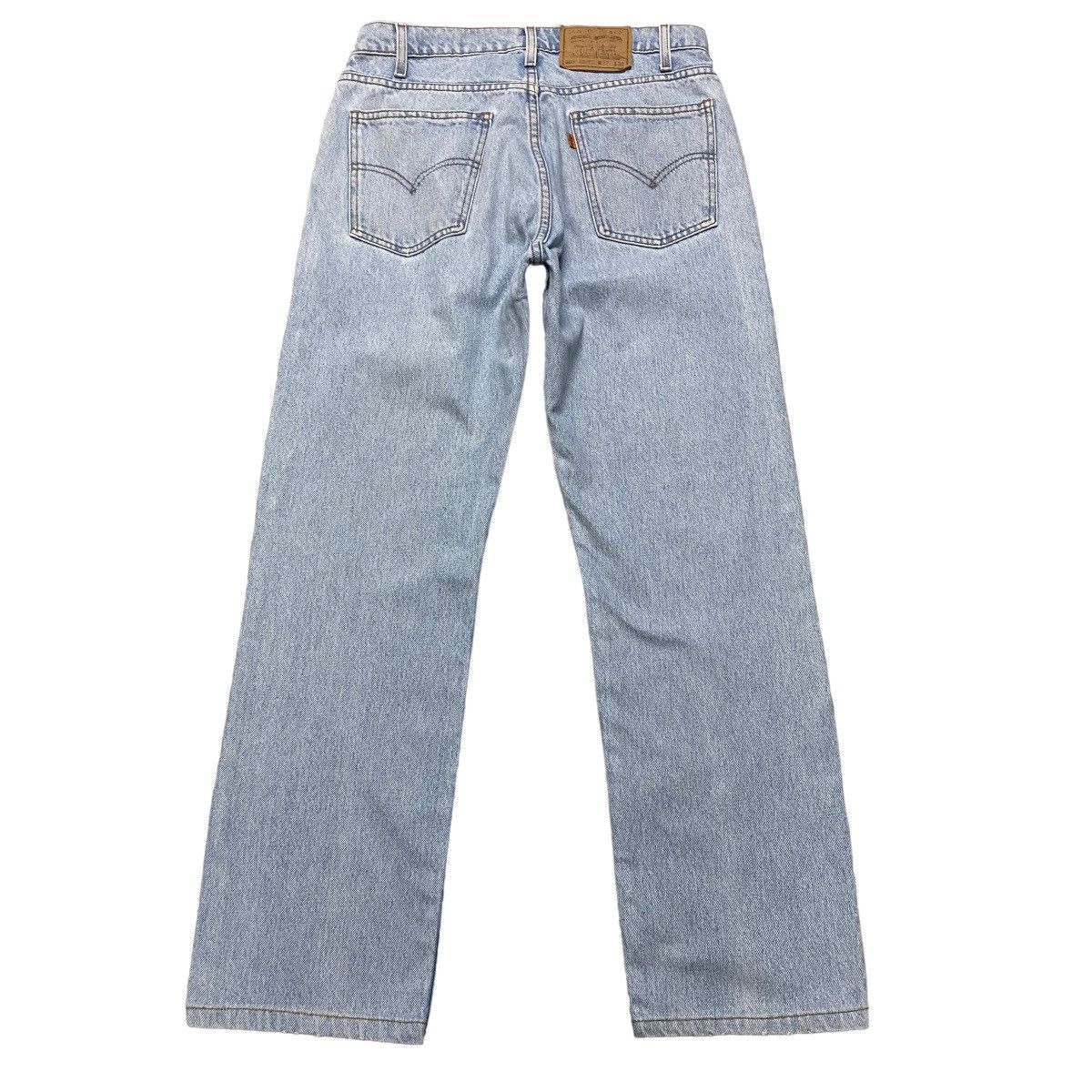 Levi's Vintage 90s Levis 505 Orangetab Regular Fit Jeans Lightwash Size US 31 - 9 Thumbnail