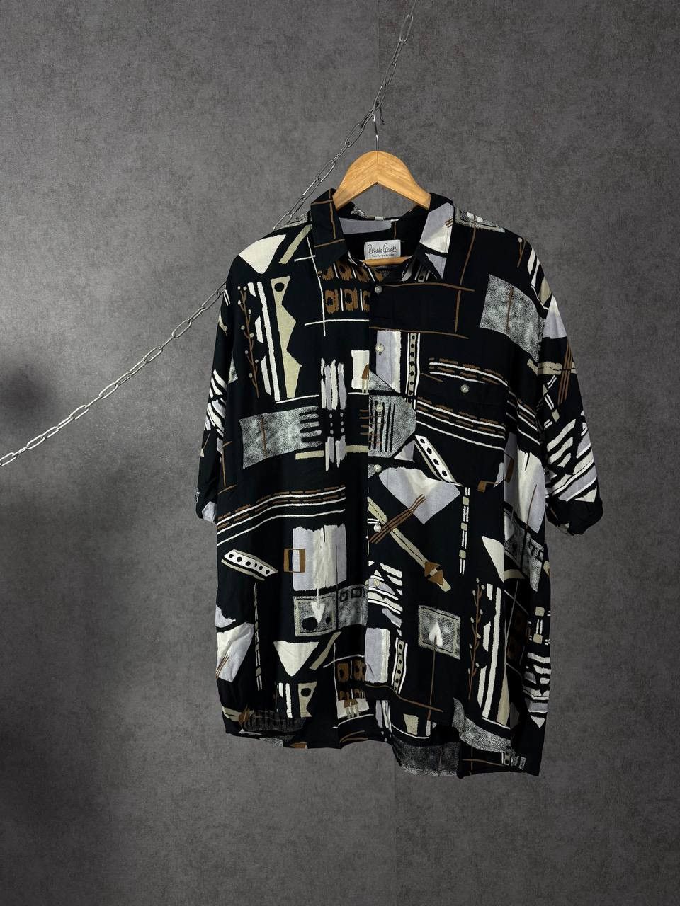 Vintage Roberto Cavalli art crazy hawaiian vintage shirt Size US XL / EU 56 / 4 - 1 Thumbnail