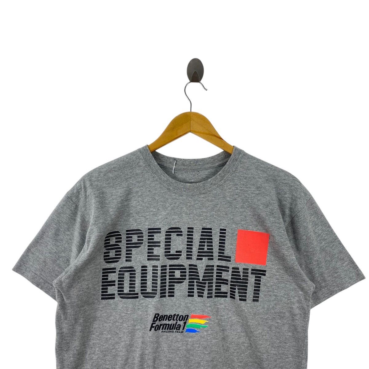 Benetton × United Colors Of Benetton Pick!! Vtg BENETTON Racing F-1 Top Tees Tshirt Size US M / EU 48-50 / 2 - 6 Thumbnail