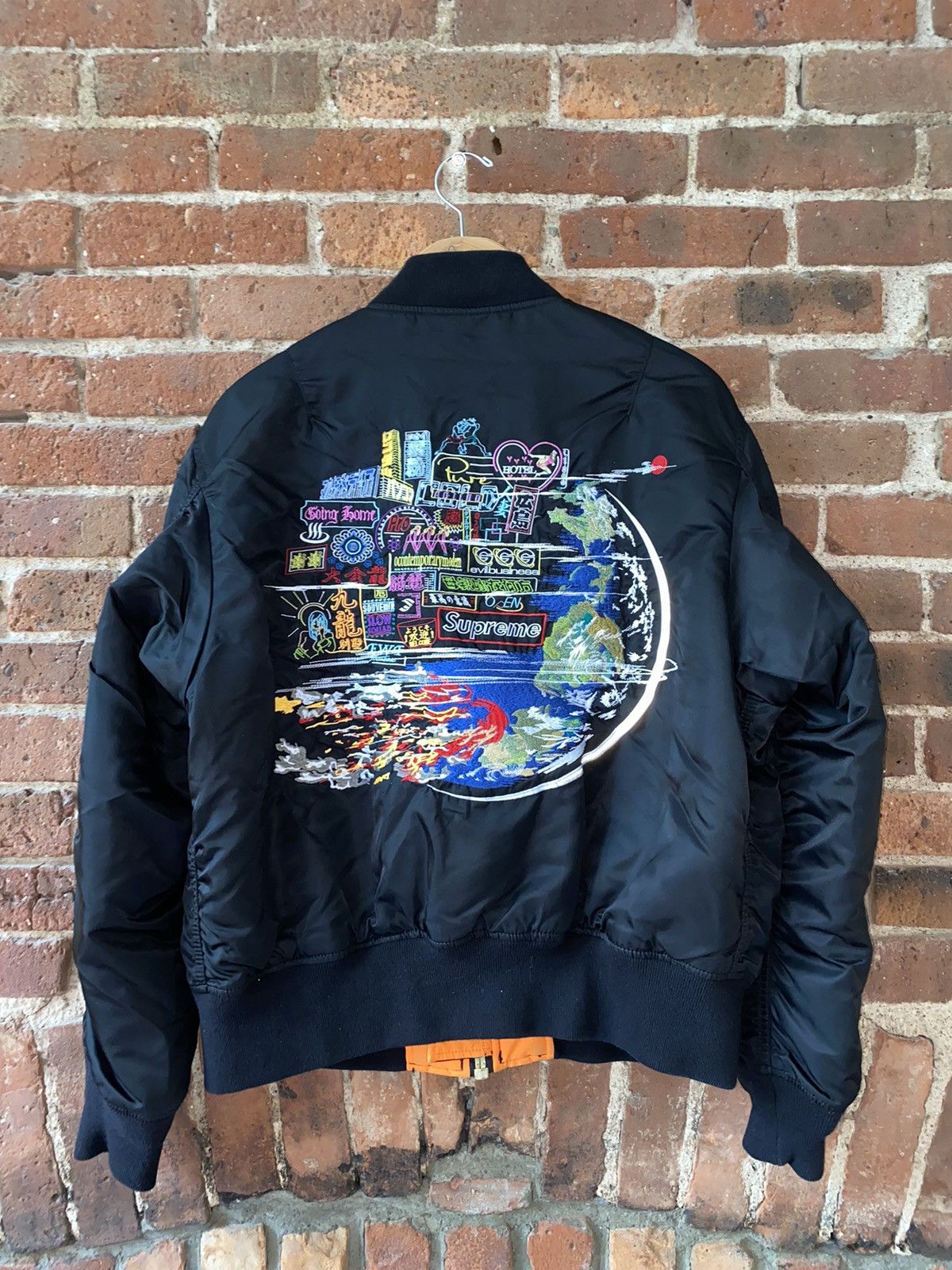 Supreme Grove Ma-1 様専用 Supreme Globe MA-1 Sサイズ シュプリーム