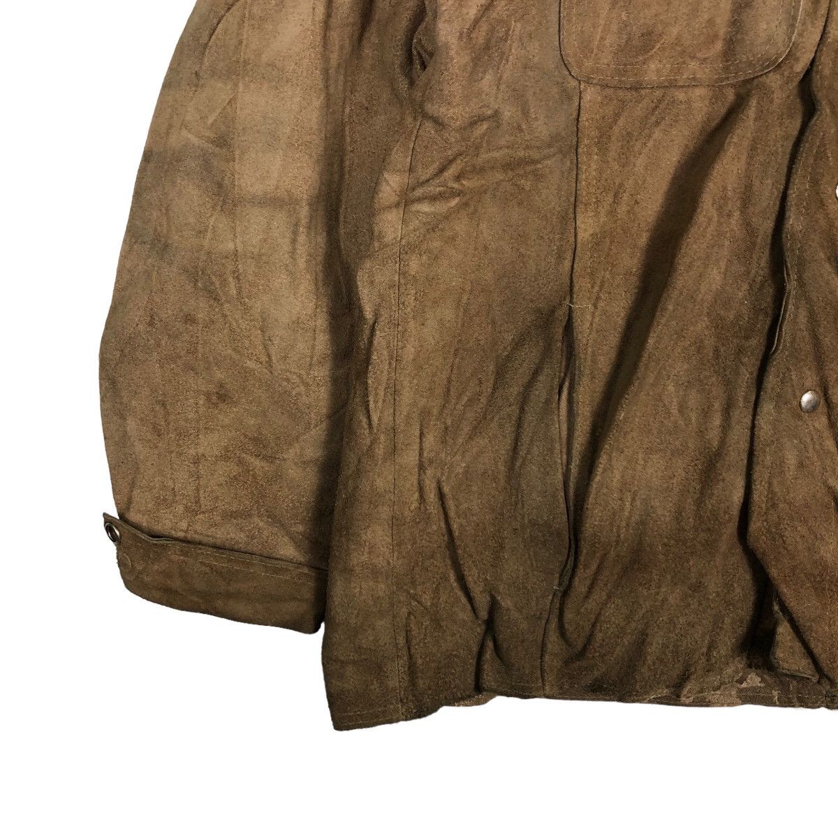 Genuine Leather 🔥90’s Vintage Genuine Leather Jacket Issey Miyake Japan Size US M / EU 48-50 / 2 - 4 Thumbnail