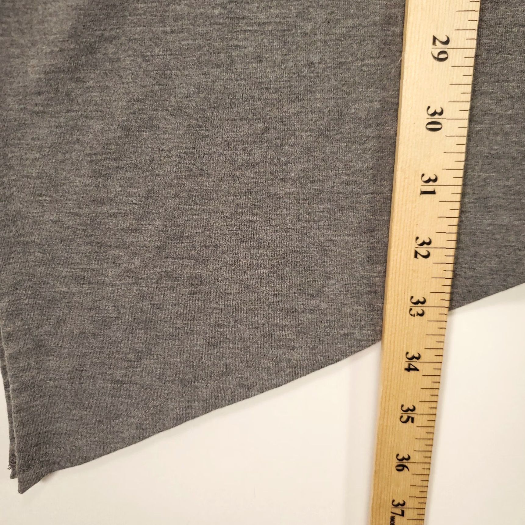 Torrid Torrid Asymmetric Top Womens 1X Tunic Gray Long Sleeve Lightweight Sweater Size XL / US 12-14 / IT 48-50 - 7 Thumbnail