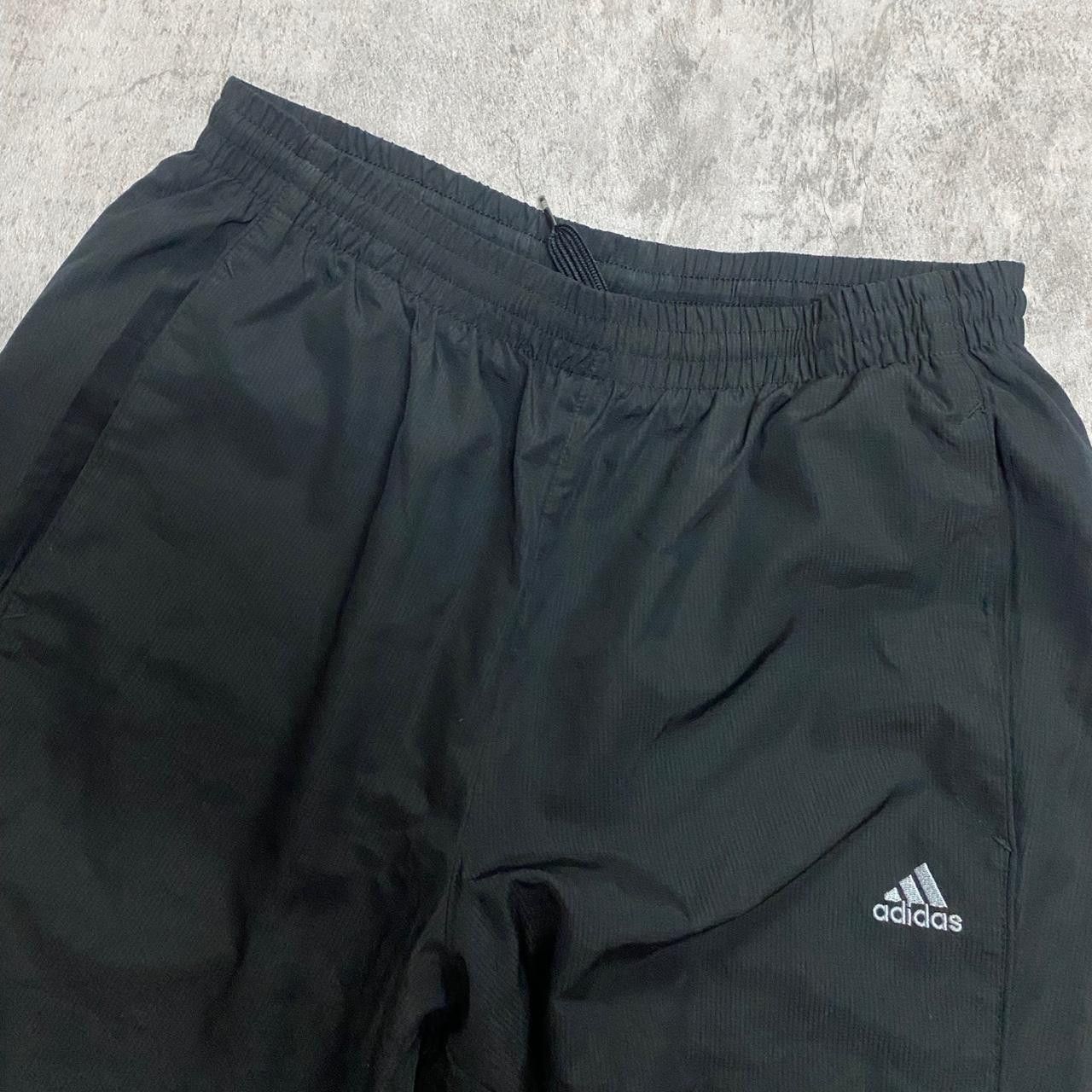 Adidas Black Adidas 3/4 Jorts Run Sportswear y2k 2000s rap hip hop Size US 32 / EU 48 - 2 Thumbnail