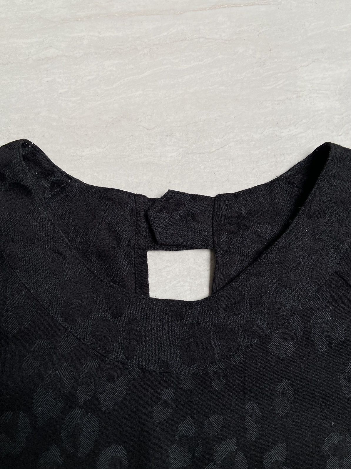 Hanae Mori HANAE MORI Black Apron Size L / US 10 / IT 46 - 5 Thumbnail
