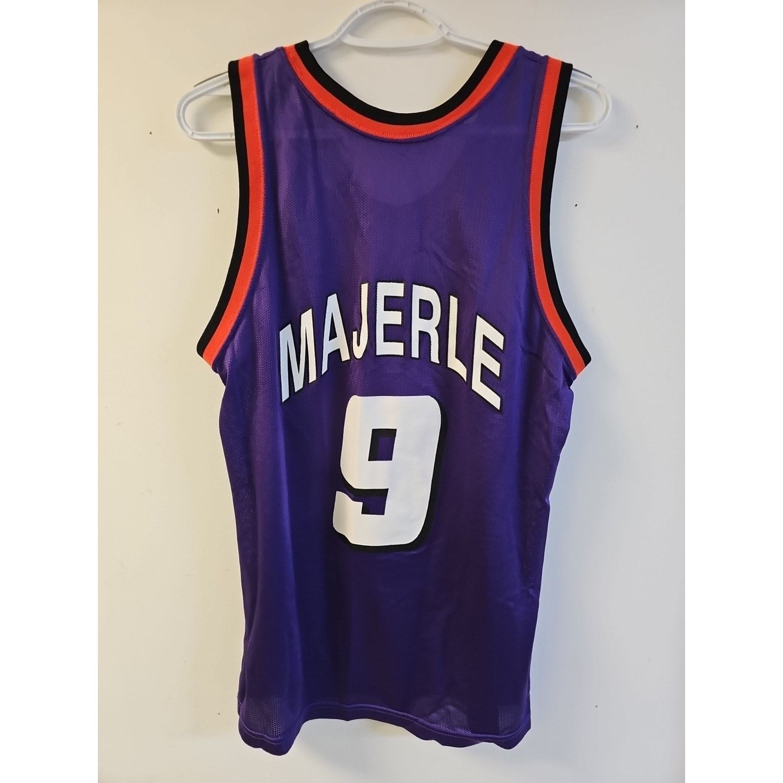 Champion Champion Dan Majerle Purple #9 Basketball Jersey-Size 40 USA Size US M / EU 48-50 / 2 - 7 Thumbnail