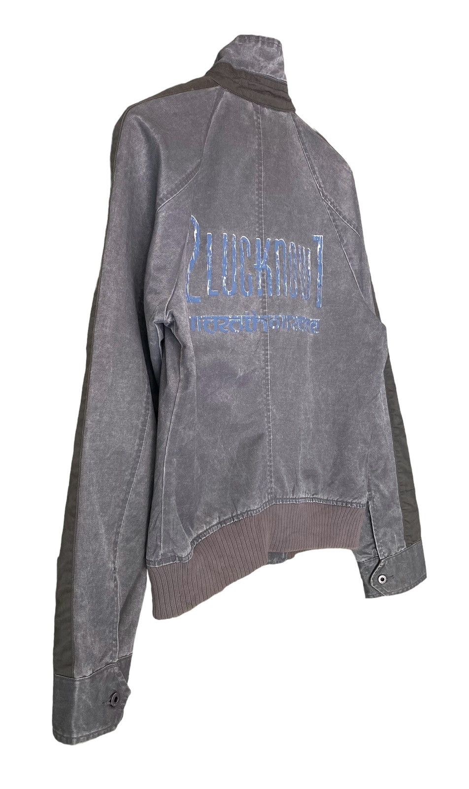 Diesel Rare 🔥 DIESEL Silver Light Zipper Jacket (M) Size US M / EU 48-50 / 2 - 14 Thumbnail