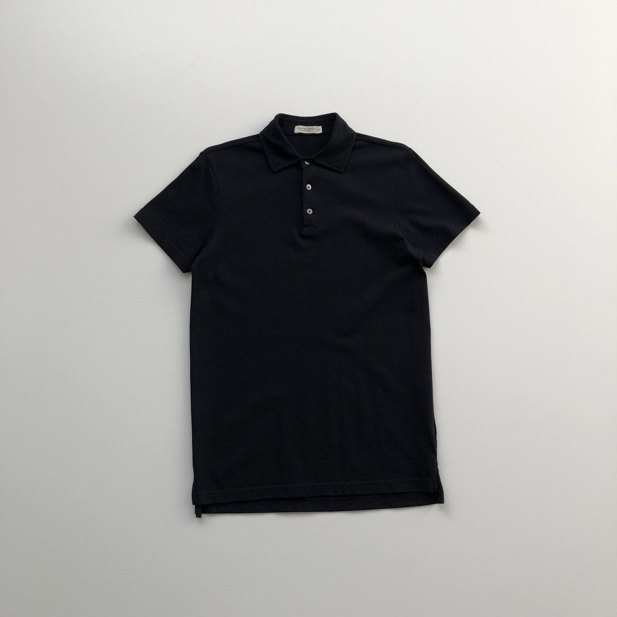 Suitsupply SuitSupply Pure Cotton Pique Polo Shirt Navy Size US XS / EU 42 / 0 - 1 Thumbnail