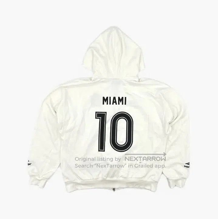 Balenciaga Balenciaga Classic Stylish White Hoodie Jacket. Size US XXS / EU 40 - 3 Thumbnail