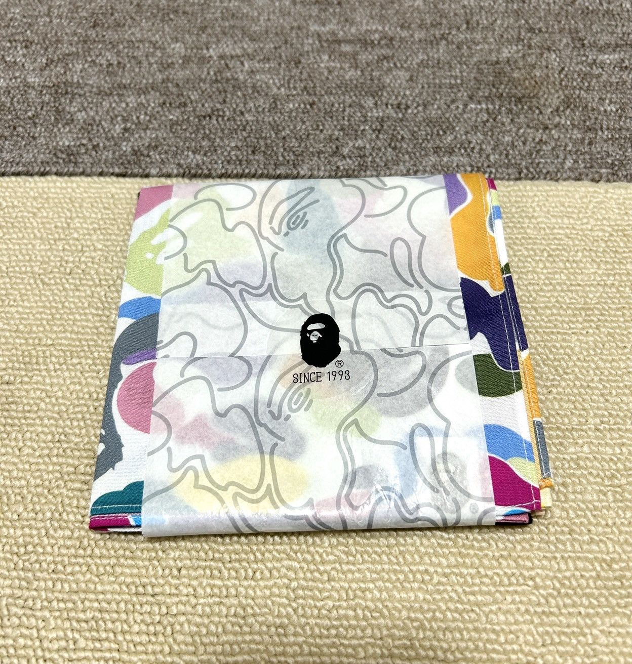 Bape NEW BAPE MULTI CAMO NYC LOGO BANDANA Size ONE SIZE - 8 Thumbnail