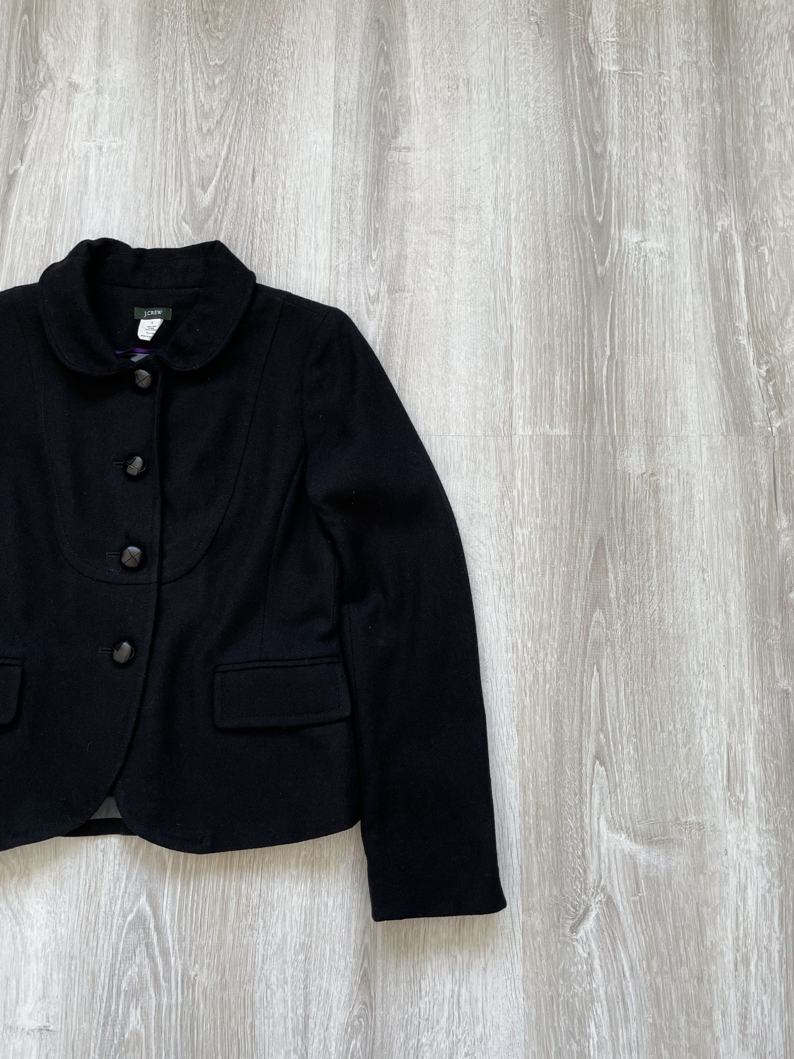 J.Crew J.Crew Womens Wool Coat Jacket Size S / US 4 / IT 40 - 2 Thumbnail