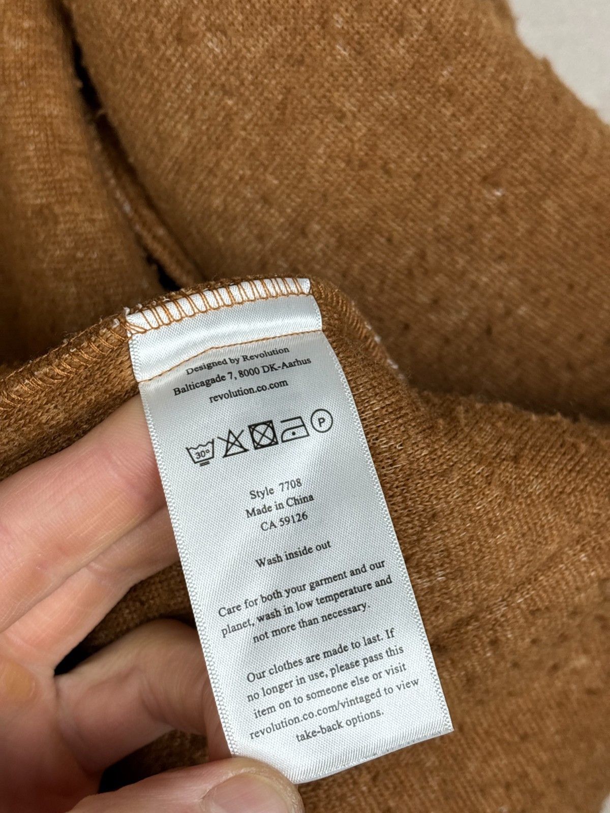 Other Revolution Style 7708 Boxy Fleece Jacket Oversized fit Size US L / EU 52-54 / 3 - 13 Thumbnail