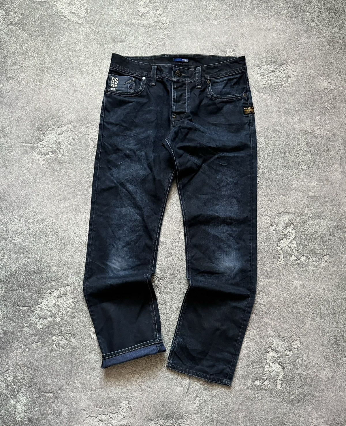 G-Star G star raw 32/32 denim pant trouser Jean chino distressed Size US 32 / EU 48 - 7 Thumbnail