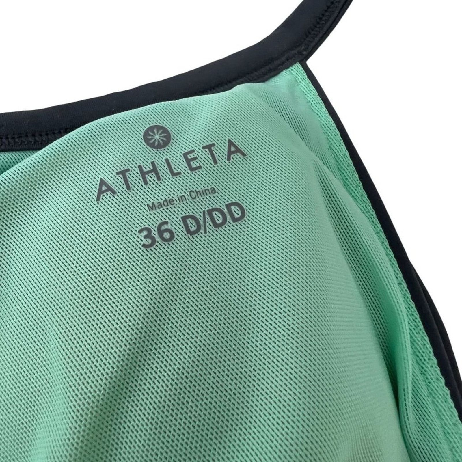 Athleta Athleta Twist Front Bikini Grey Womens 36D/DD Size ONE SIZE - 5 Thumbnail