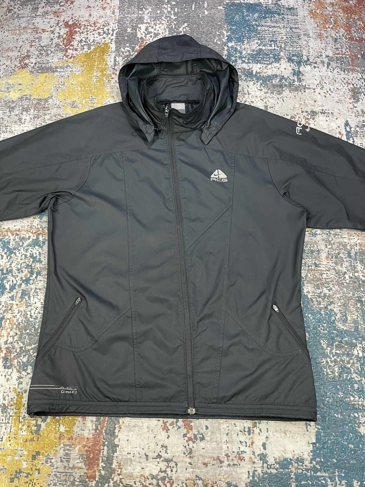 Nike ACG Vintage Nike ACG Assymetrical Zipper Windbreakers Size US M / EU 48-50 / 2 - 12 Thumbnail