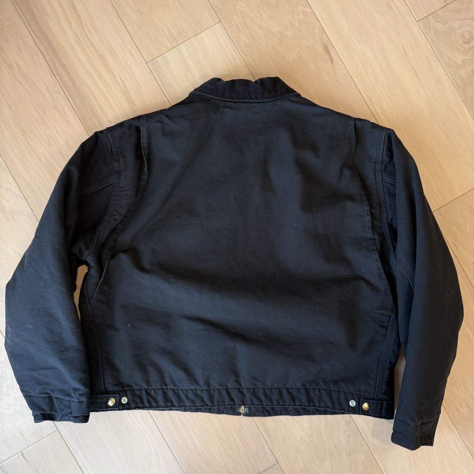 Carhartt Carhartt Detroit Jacket 2XL Black Heavy Workwear Full Zip Size US XXL / EU 58 / 5 - 9 Thumbnail