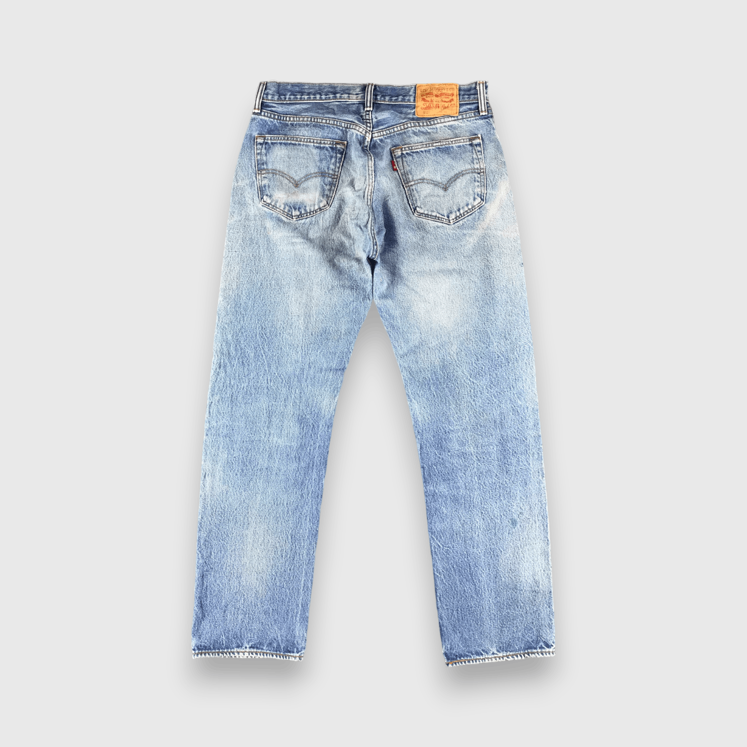 Levi's Vintage Blue Wash Levis 501 Jeans-J2461 Size US 34 / EU 50 - 2 Thumbnail