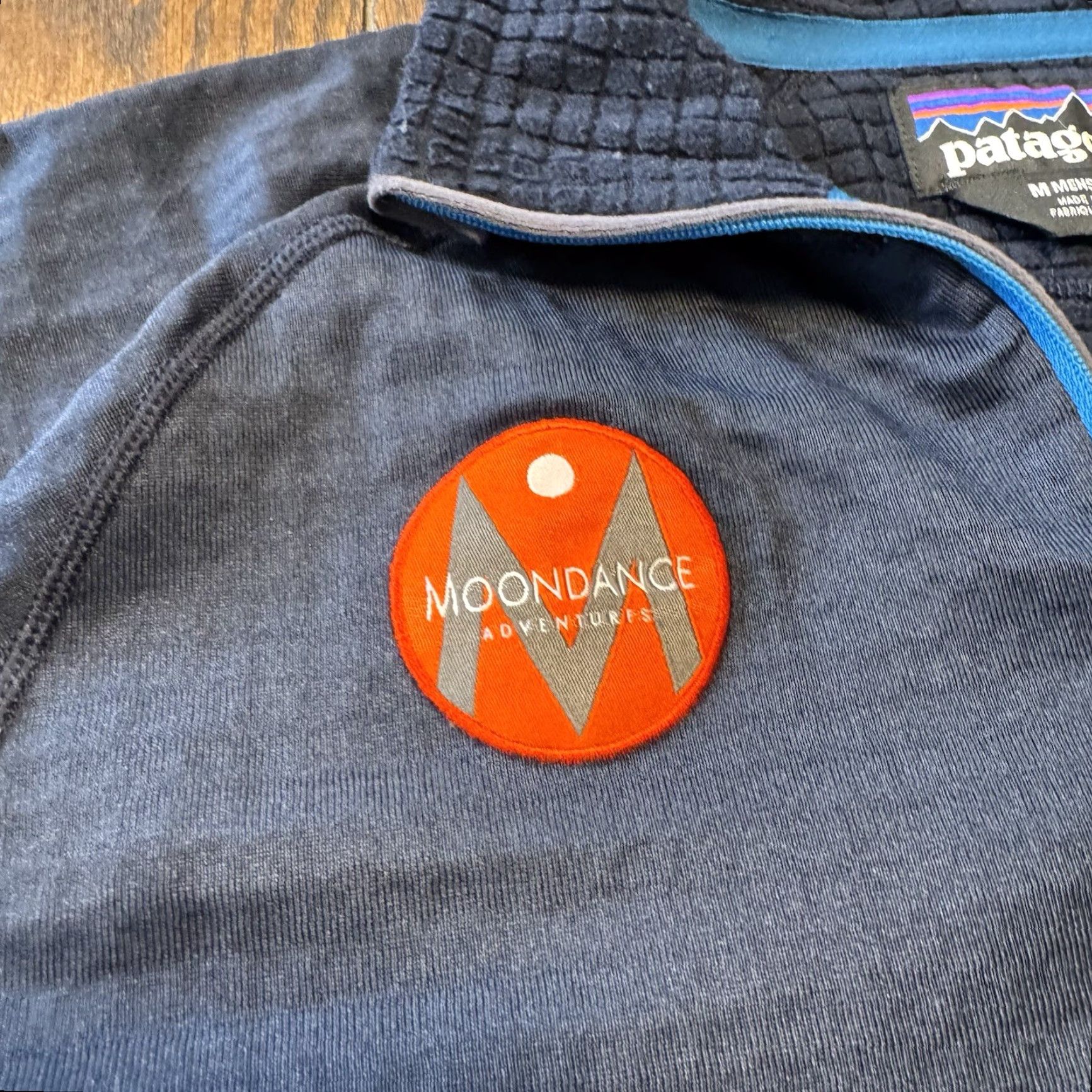 Patagonia Patagonia Shirt Moondance Adventures Mens Medium 1/4 Zip Blue Size US M / EU 48-50 / 2 - 2 Thumbnail