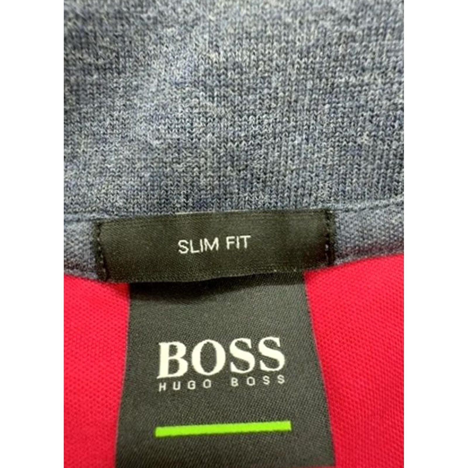 Hugo Boss BOSS Hugo Boss Men Blue Slim Fit Polo Shirt XL Classic Knit Button BNWT Polo Men XL Blue BNWT Classic Knit Button Slim Fit Polo Shirt BNWT Size US XL / EU 56 / 4 - 4 Thumbnail
