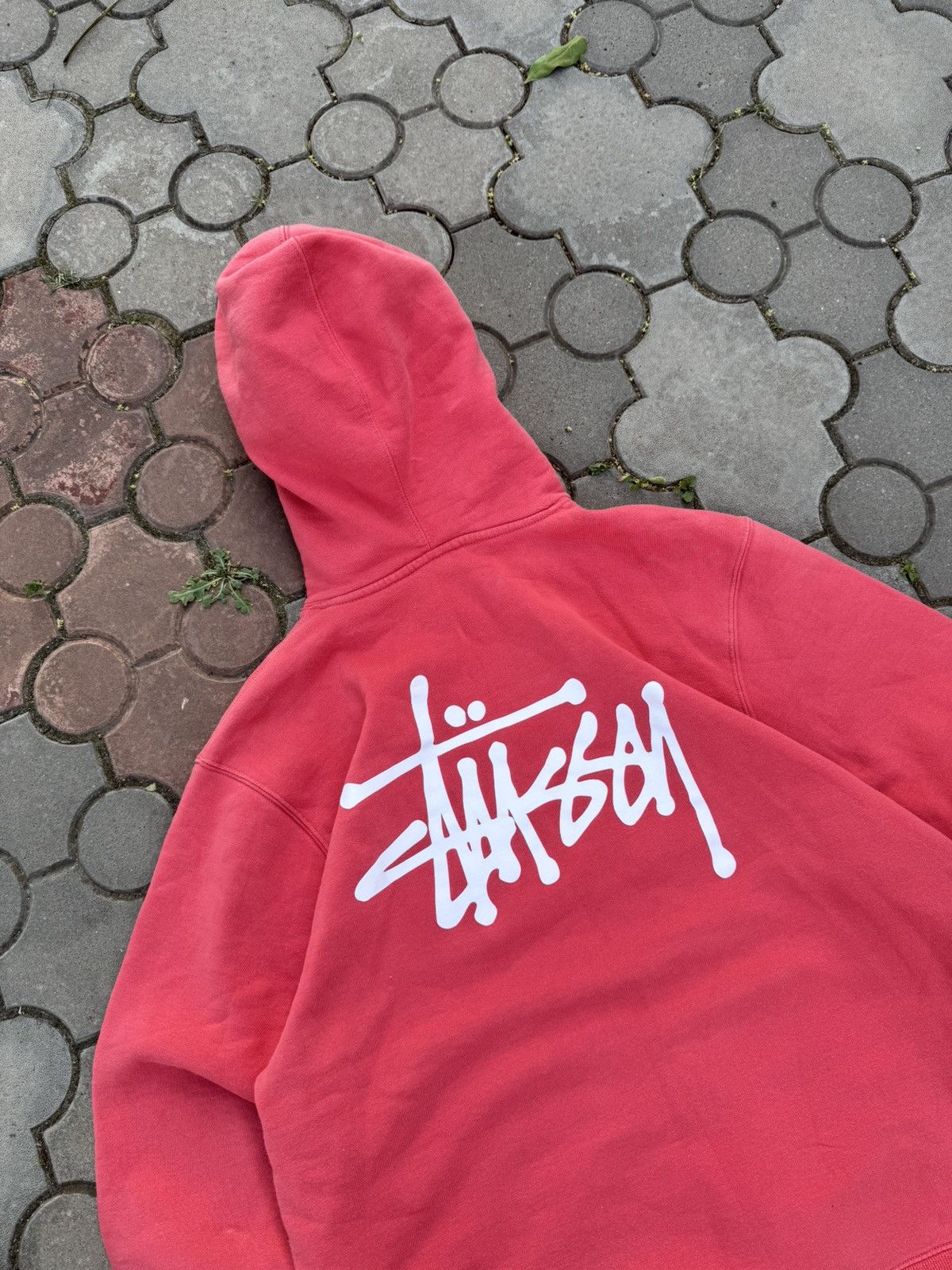Stussy Vintage Stussy Big Logo Oversized Hoodie Size US L / EU 52-54 / 3 - 2 Thumbnail