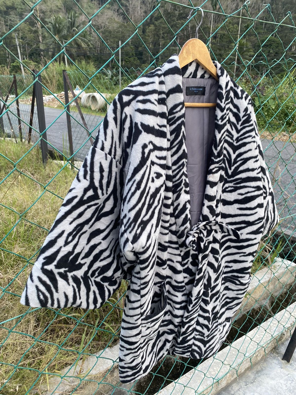 Japanese Brand Ichimonme Zebra Kimono Size US L / EU 52-54 / 3 - 3 Thumbnail