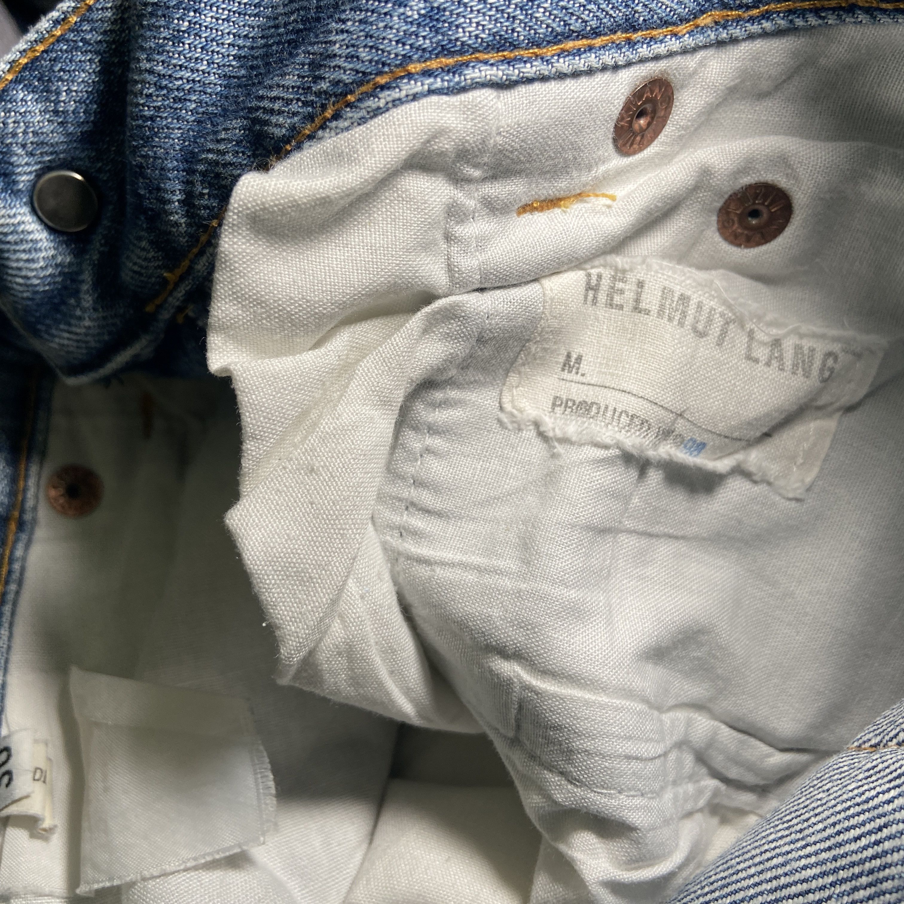Helmut Lang 1998 Helmut Lang Vintage Denim Jeans Size US 30 / EU 46 - 11 Thumbnail