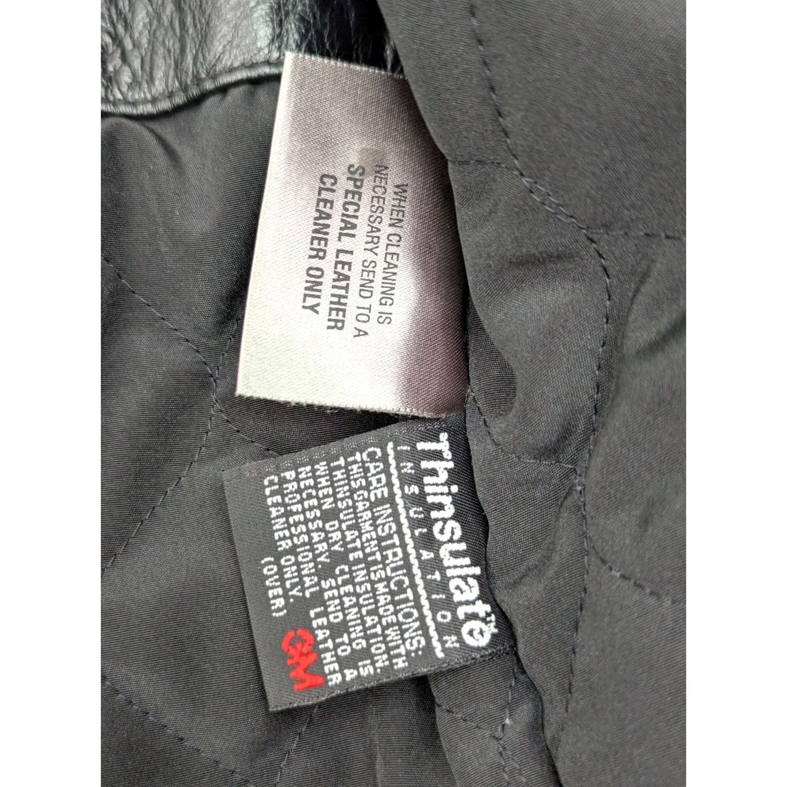 Vintage Wilsons Leather M Julian Leather Coat Men XL Black Removable Thinsulate Liner 90s Classic Motorcycle Overcoat Size US XL / EU 56 / 4 - 5 Thumbnail