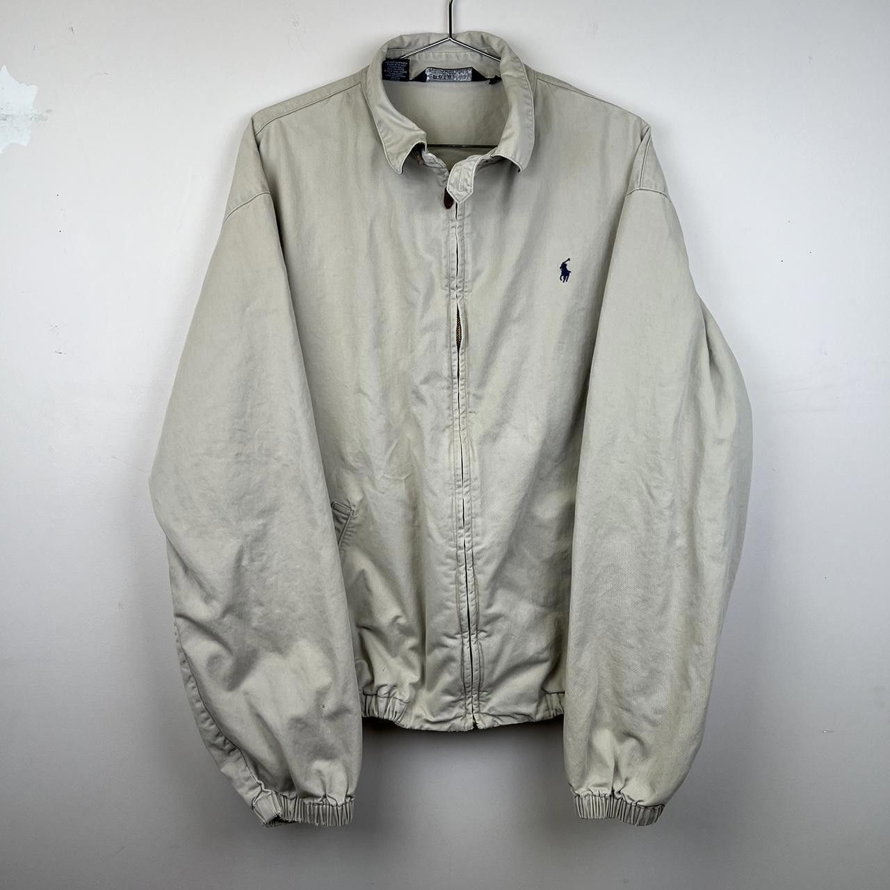 Polo Ralph Lauren Polo Ralph Lauren Men's Light Beige Windbreaker Jacket Size US XL / EU 56 / 4 - 1 Thumbnail