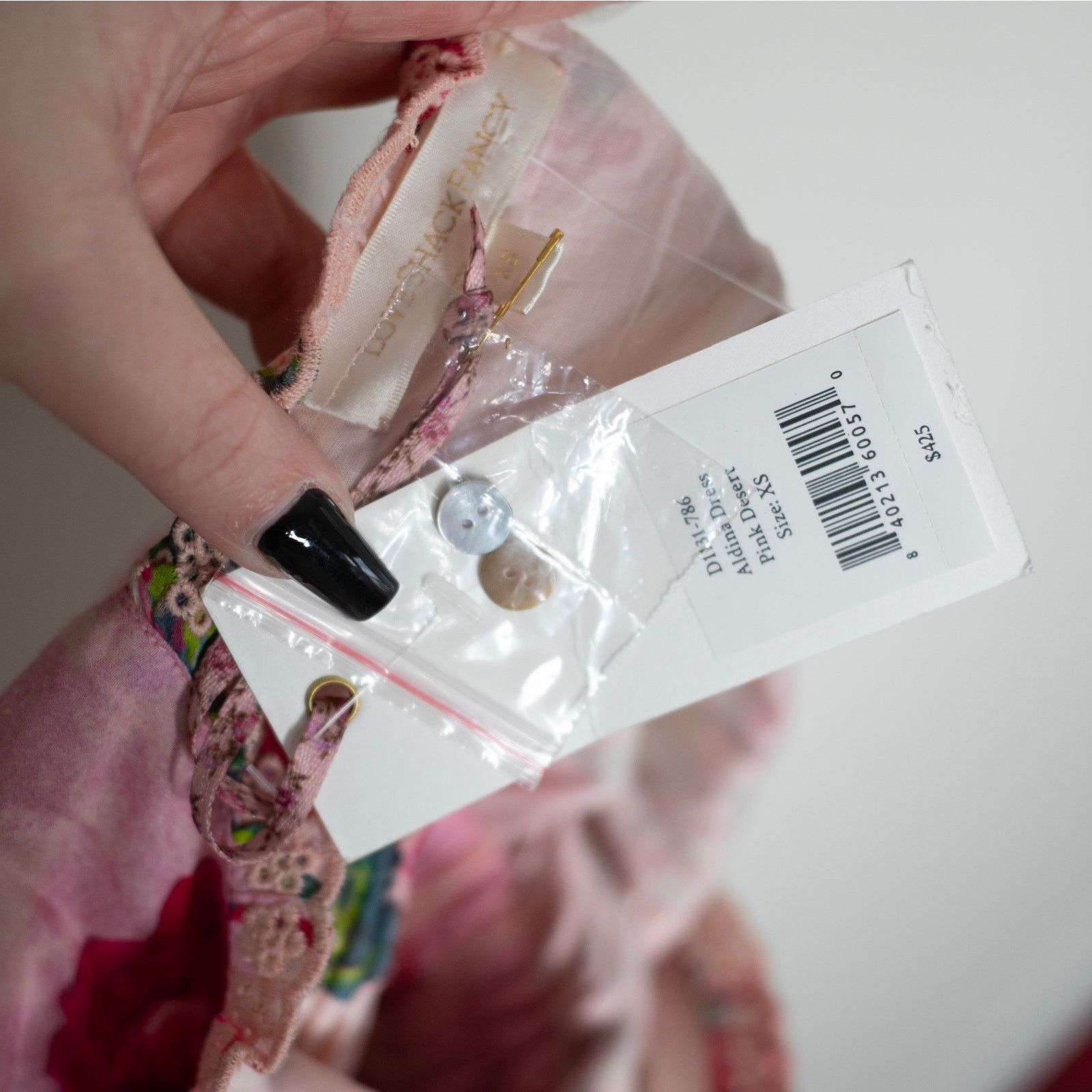 LoveShackFancy LoveShackFancy Aldina Mini Dress Pink Desert Size XS / US 0-2 / IT 36-38 - 7 Thumbnail