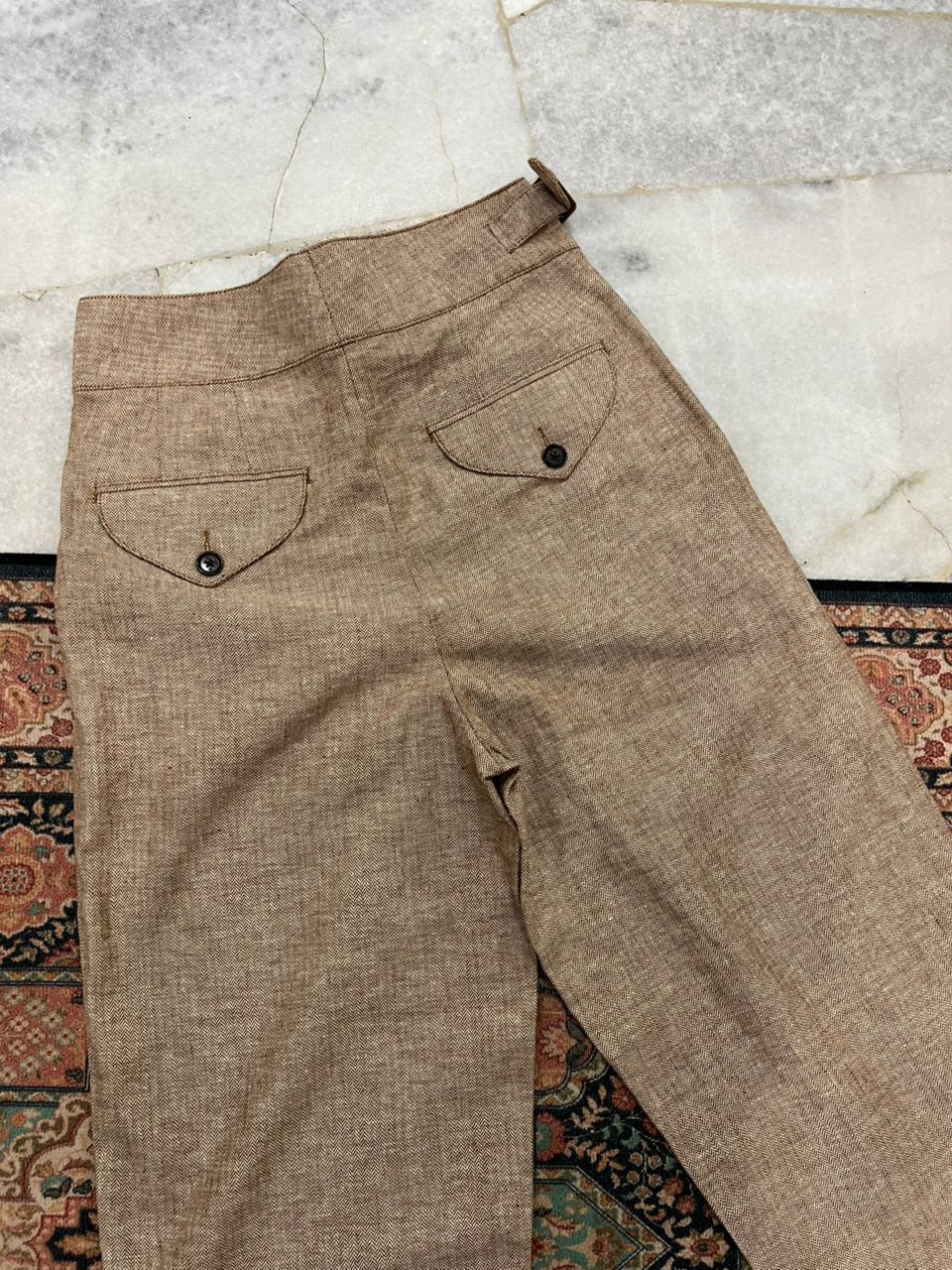 Banana Republic Vintage Banana Republic Gurkha Pants Size US 31 - 8 Thumbnail
