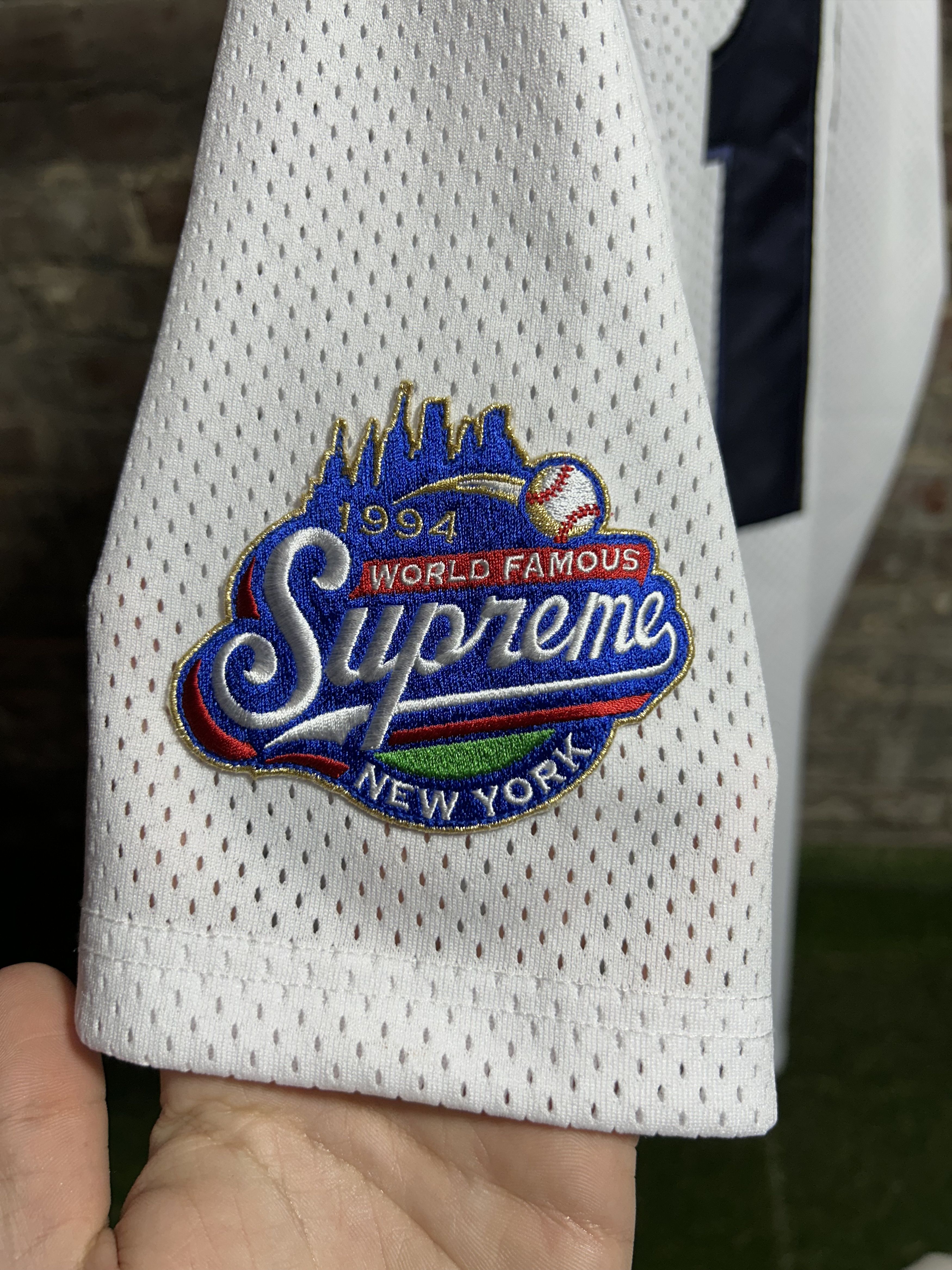 Supreme Supreme Mesh Baseball Jersey Size US M / EU 48-50 / 2 - 3 Thumbnail